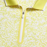 SCRIBBLE TECH PIQUÉ SLEEVELESS POLO