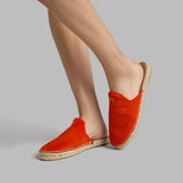 METAL TEES PONY HAIR ESPADRILLE
