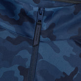 BRUSHED BACK TECH TERRY QUARTER ZIP PULLOVER