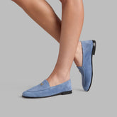 METAL TEES SUEDE FLEX LOAFER