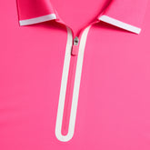 SILKY TECH NYLON LONG SLEEVE 1/4 ZIP POLO