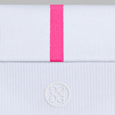 RIBBED TECH NYLON LONG SLEEVE POLO