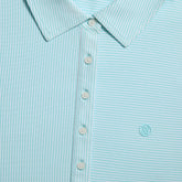 FEEDER STRIPE TECH PIQUÉ SLEEVELESS POLO