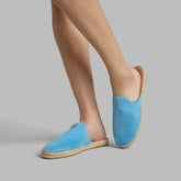 METAL TEES PONY HAIR ESPADRILLE
