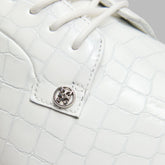 LTD RELEASE GALLIVANTER G/LOCK CROC-EMBOSSED LEATHER DERBY GOLF SHOE