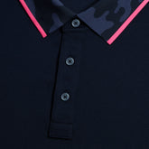 CAMO COLLAR PERFORMANCE PIQUE POLO