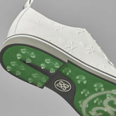 GALLIVANTER EMBOSSED SKULL & TEES LEATHER GOLF SHOE