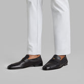 METAL TEES LEATHER FLEX LOAFER
