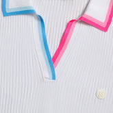 JOHNNY COLLAR COTTON BLEND RIB POLO