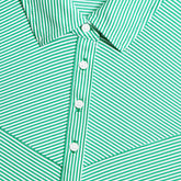 CHEVRON STRIPE TECH PIQUÉ SLEEVELESS POLO
