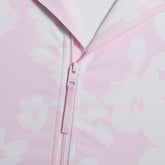 PRINTED BRUSH BACK STRETCH PULLOVER