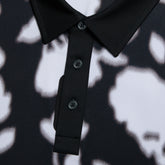 BLUR FLORAL TECH JERSEY POLO