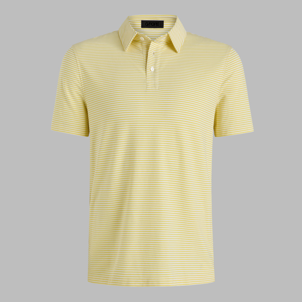 ALL PLAY STRIPE STRETCH KNIT POLO