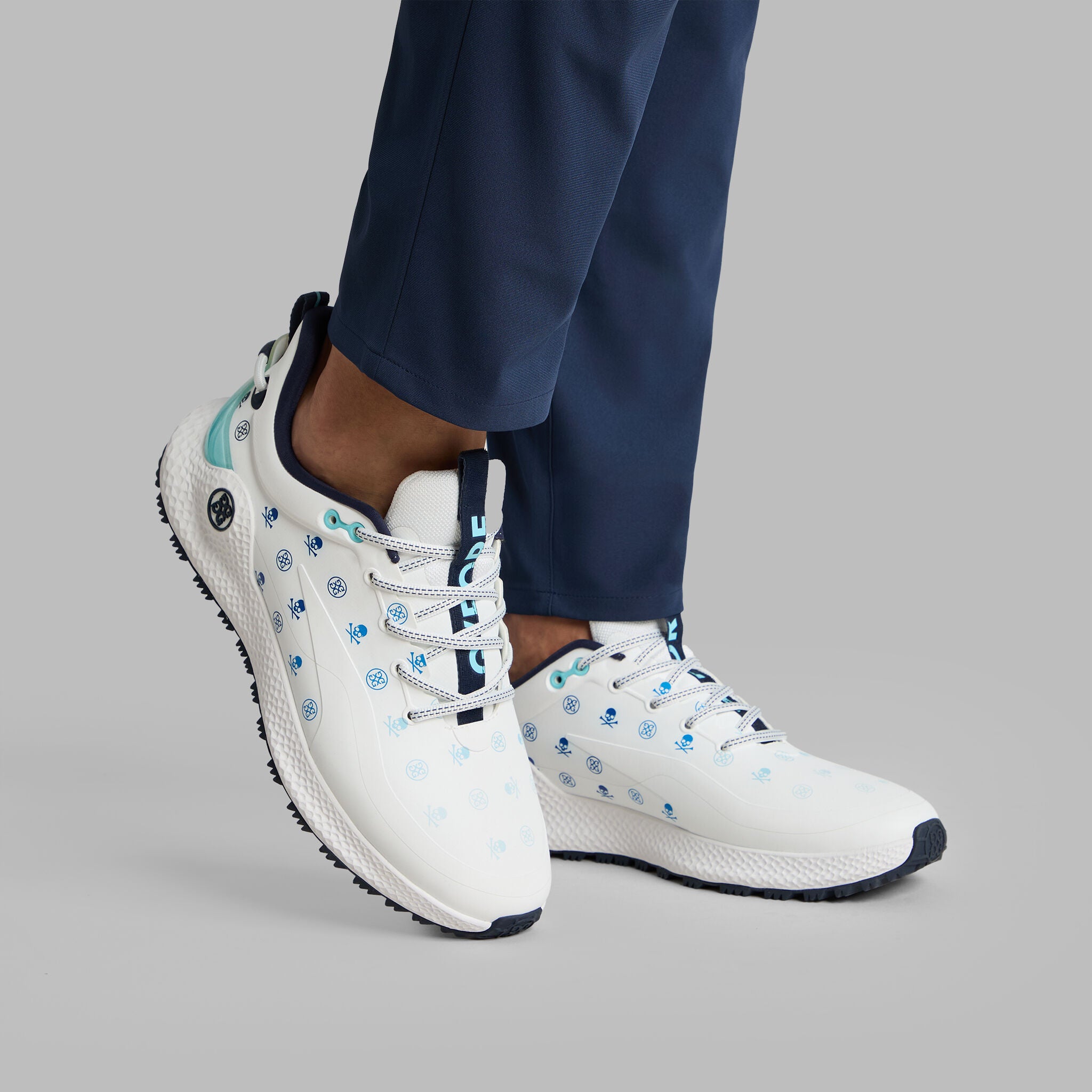 LTD RELEASE MG4+ O2 GRADIENT SKULL & TEES GOLF SHOE
