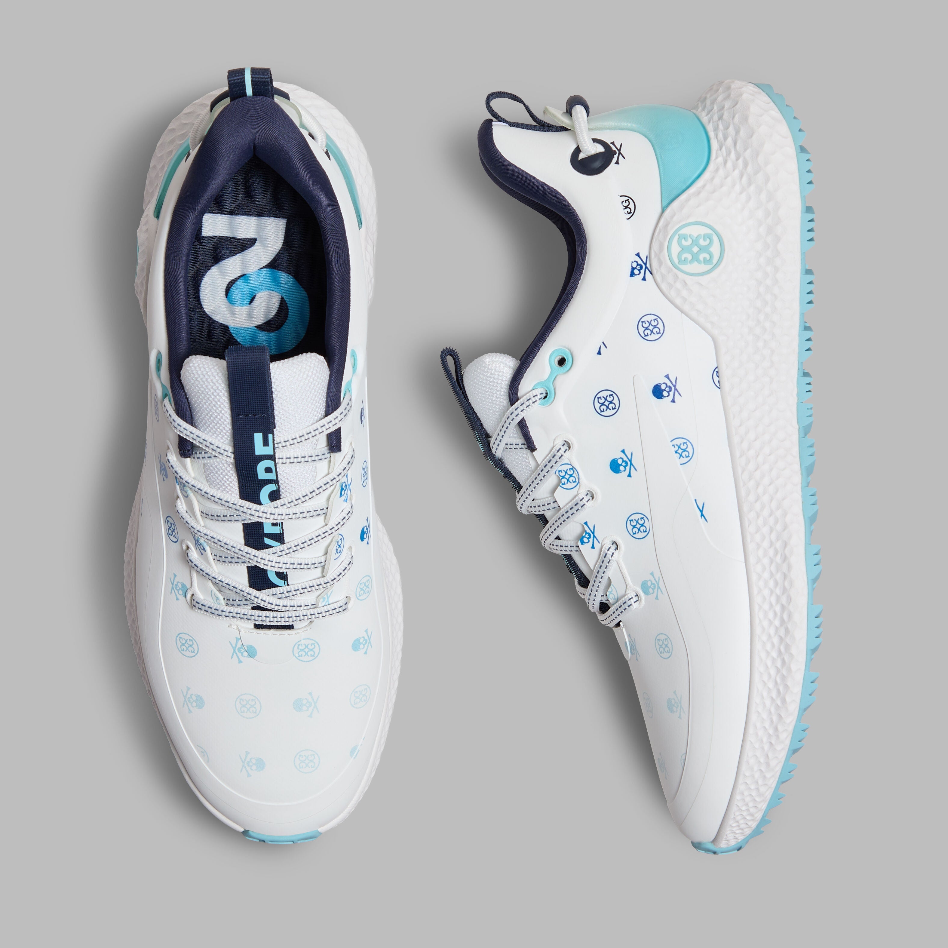 LTD RELEASE MG4+ O2 GRADIENT SKULL & TEES GOLF SHOE