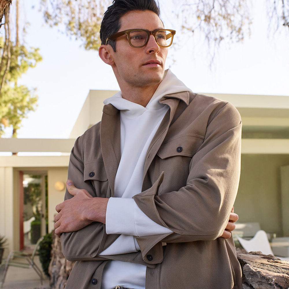 LTD RELEASE STRETCH DRILL OVERSHIRT
