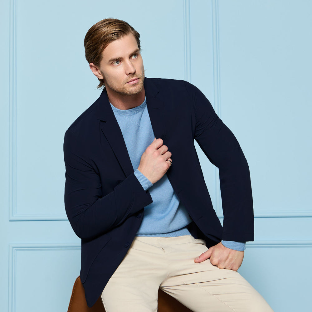 COMPACT STRETCH TRAVEL BLAZER
