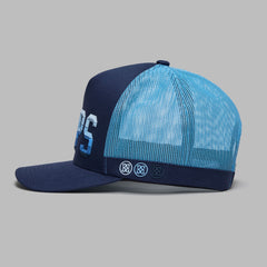 POPS GRADIENT TALL TRUCKER HAT