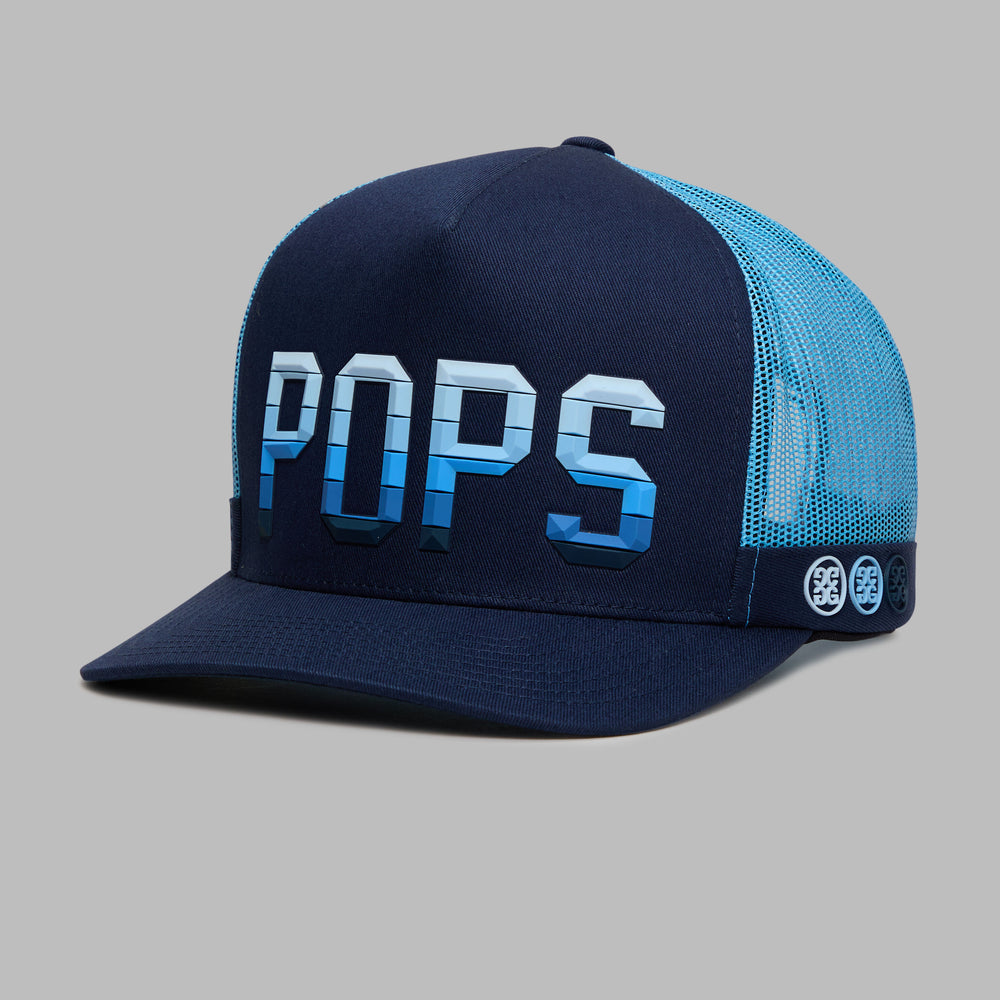 POPS GRADIENT TALL TRUCKER HAT