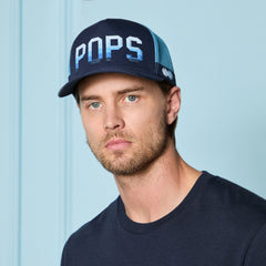 POPS GRADIENT TALL TRUCKER HAT