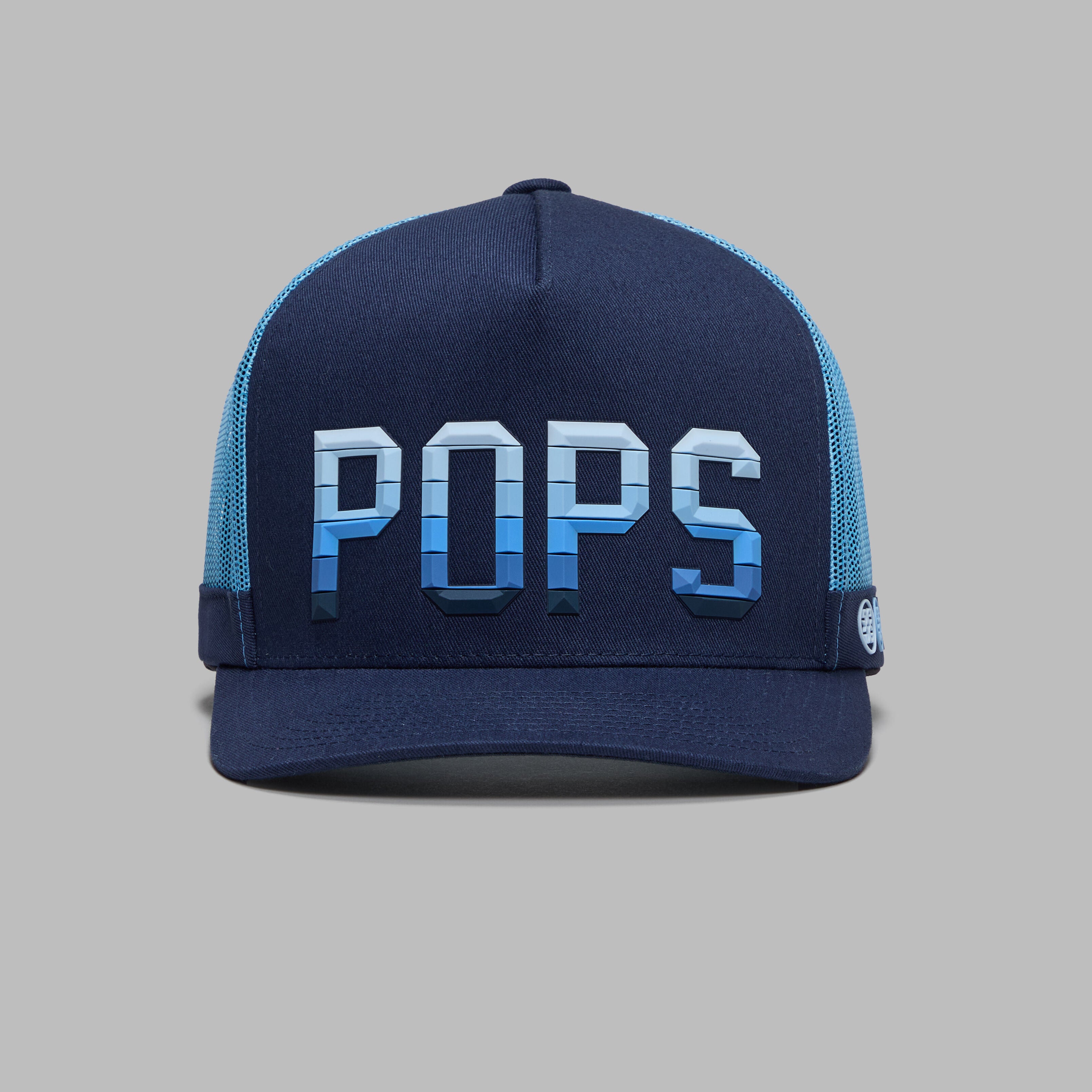 POPS GRADIENT TALL TRUCKER HAT