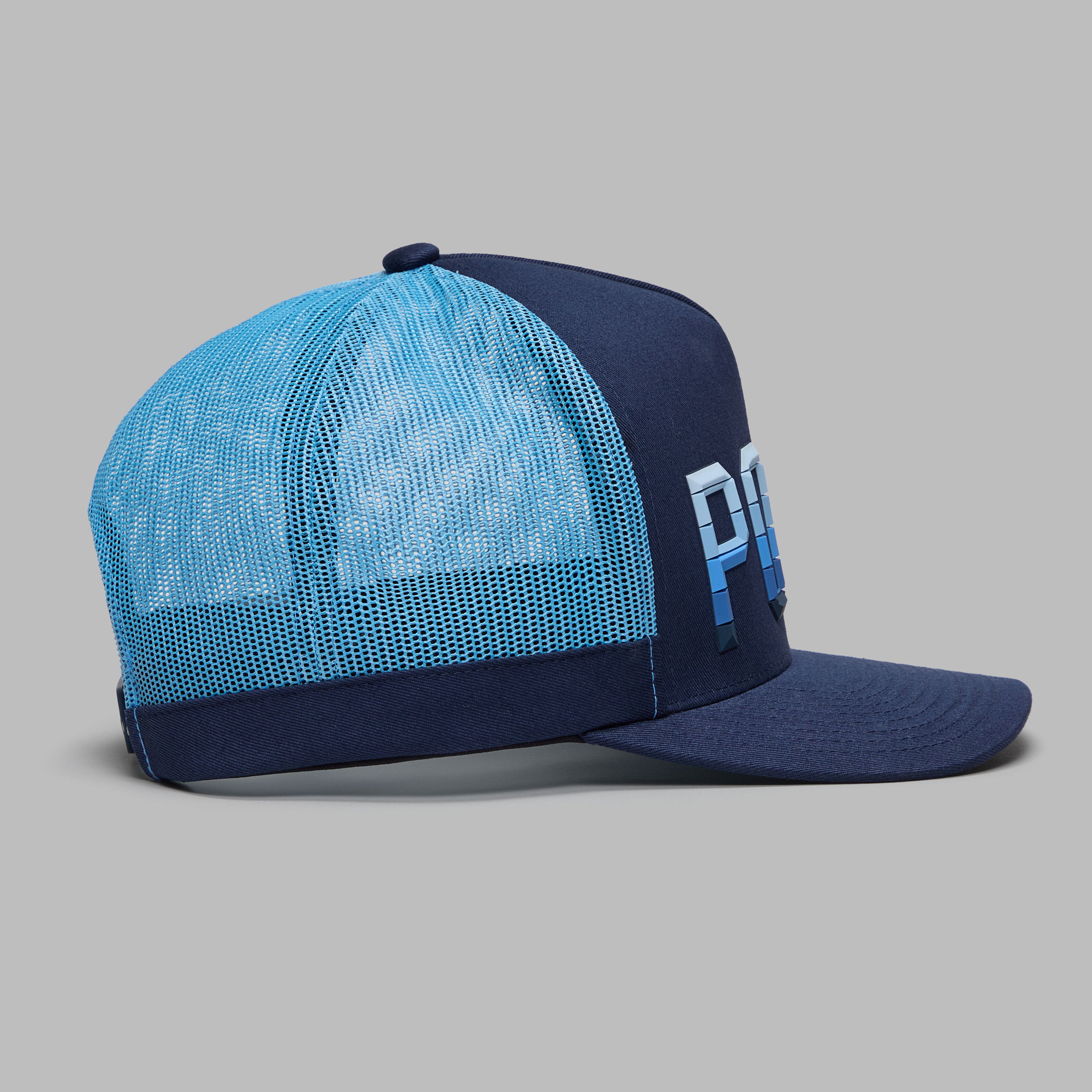 POPS GRADIENT TALL TRUCKER HAT