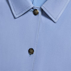 RELAXED FIT SUEDE SHIRT JACKET