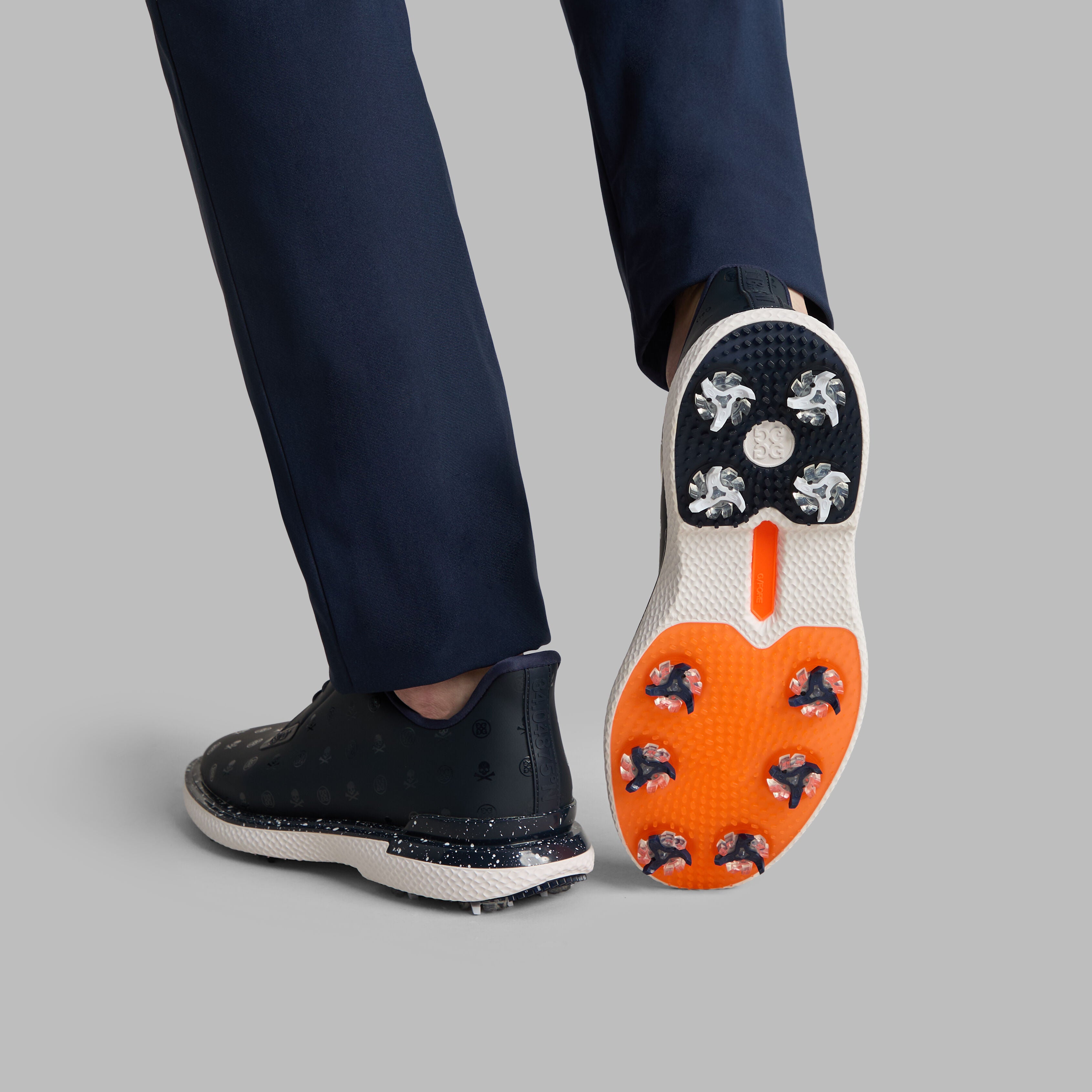 GALLIVAN2R G/LOCK SKULL & TEES GOLF SHOE