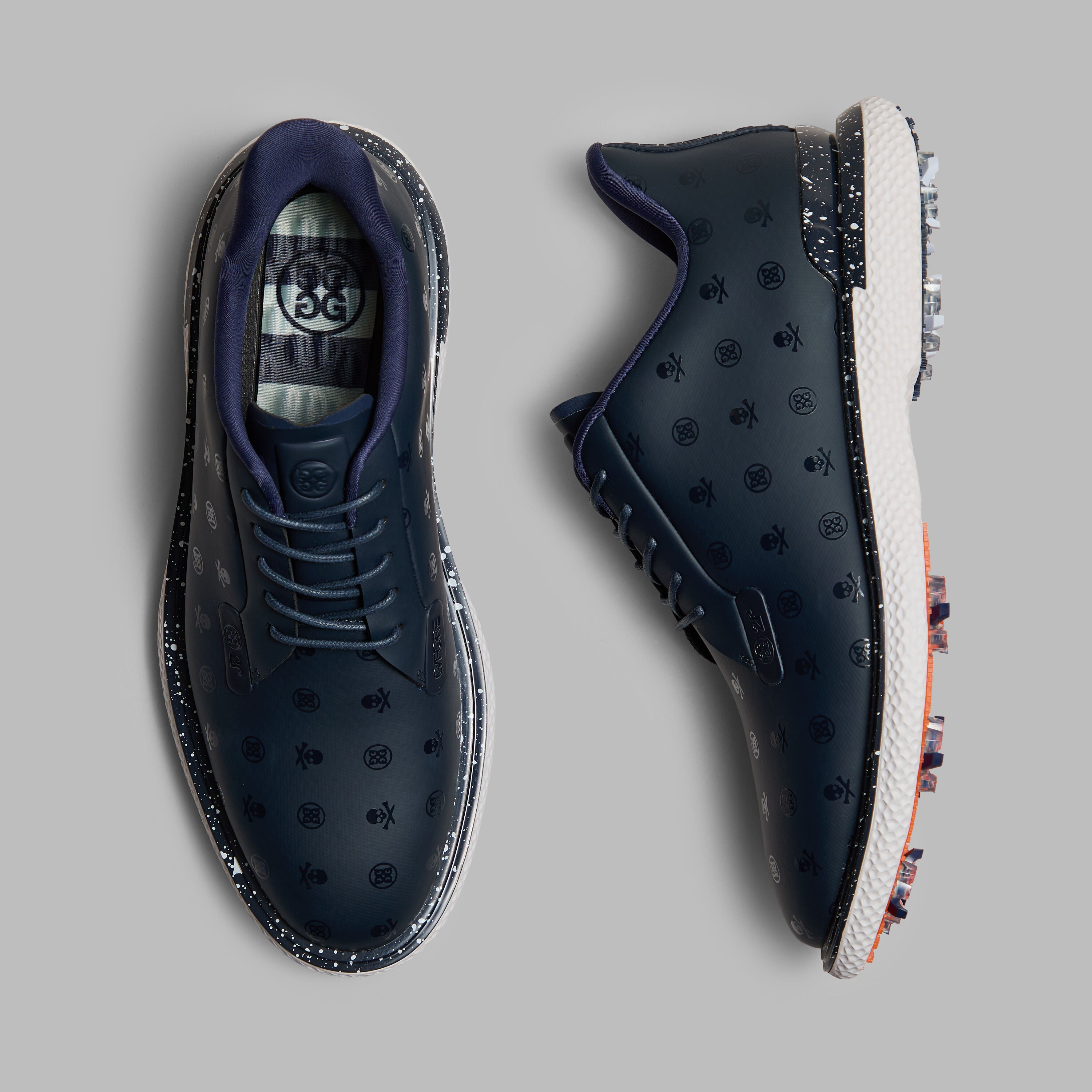 GALLIVAN2R G/LOCK SKULL & TEES GOLF SHOE