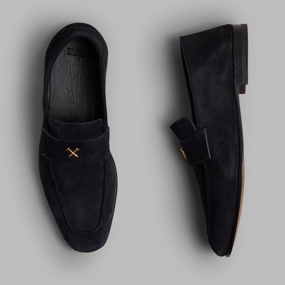 METAL TEES SUEDE FLEX LOAFER