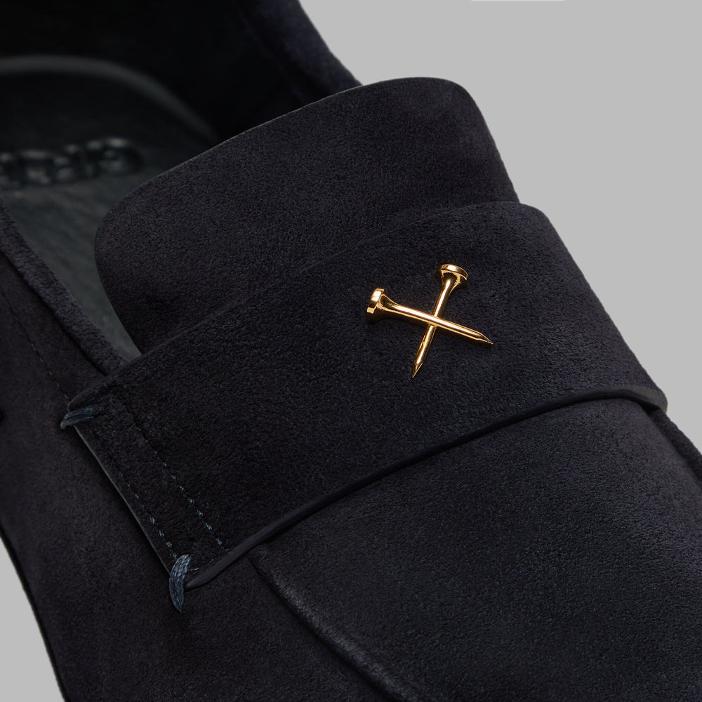 METAL TEES SUEDE FLEX LOAFER