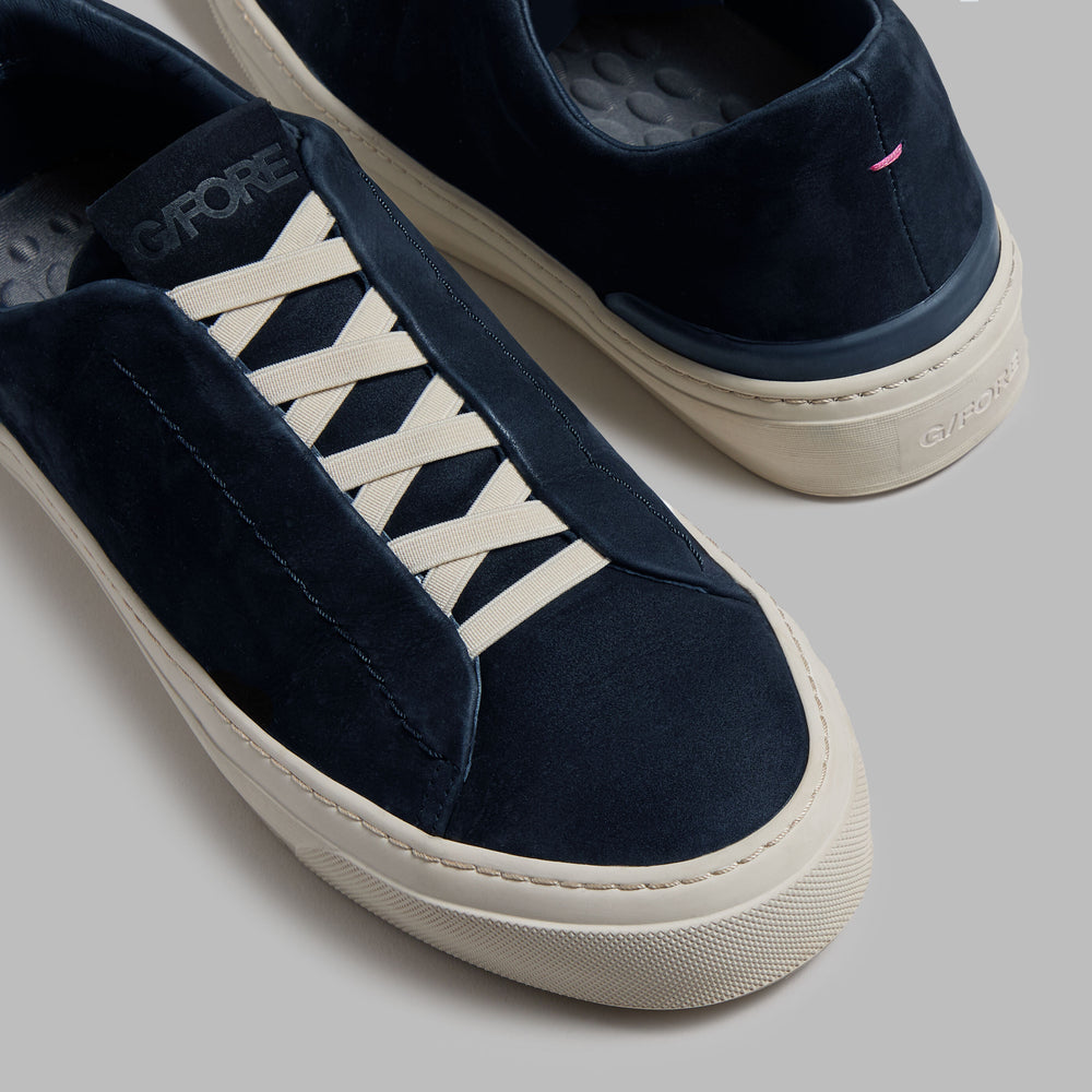 ENDEAVOUR SLIP ON LEATHER SNEAKER