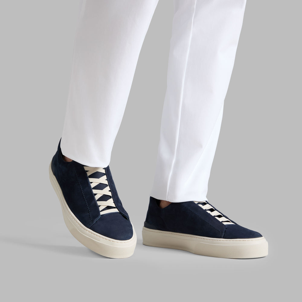 ENDEAVOUR SLIP ON LEATHER SNEAKER