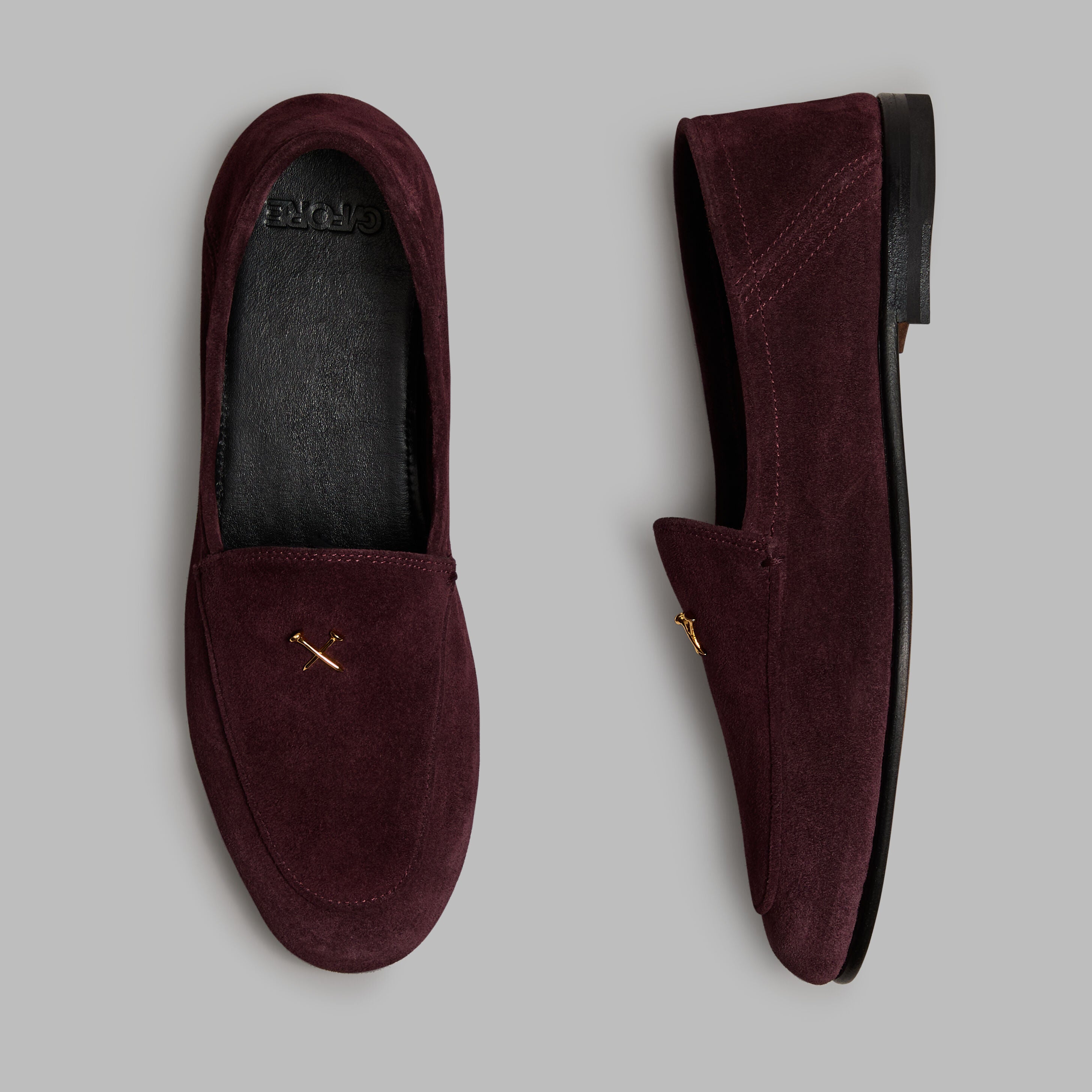 METAL TEES SUEDE FLEX LOAFER