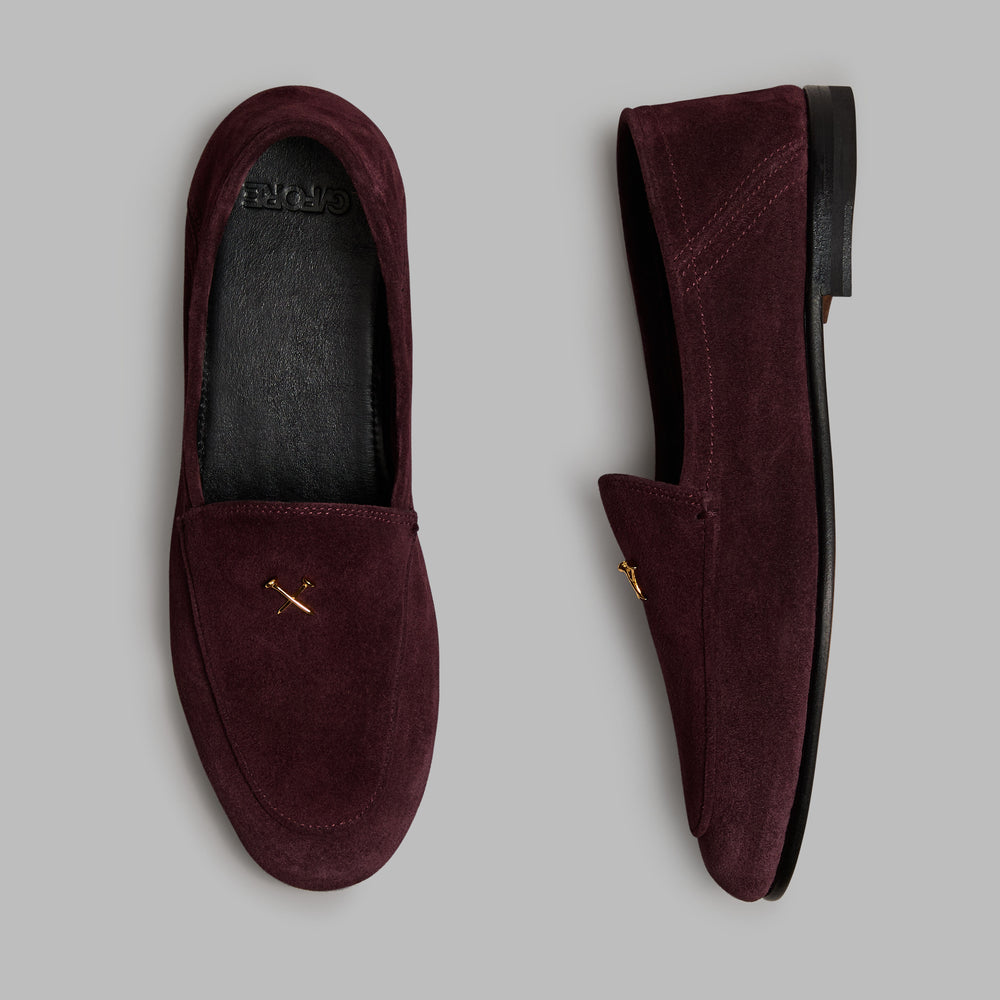 METAL TEES SUEDE FLEX LOAFER