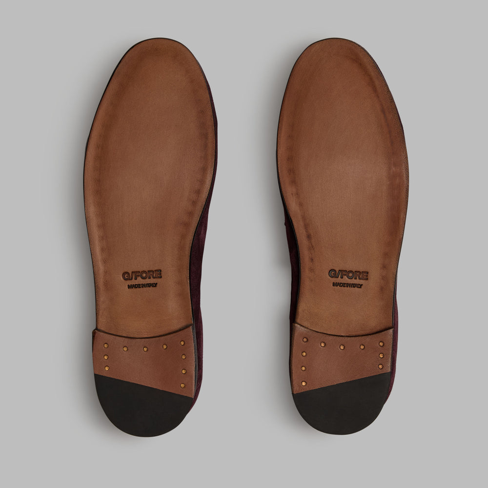 METAL TEES SUEDE FLEX LOAFER