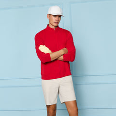 SOFT TOUCH JERSEY 1/4 ZIP