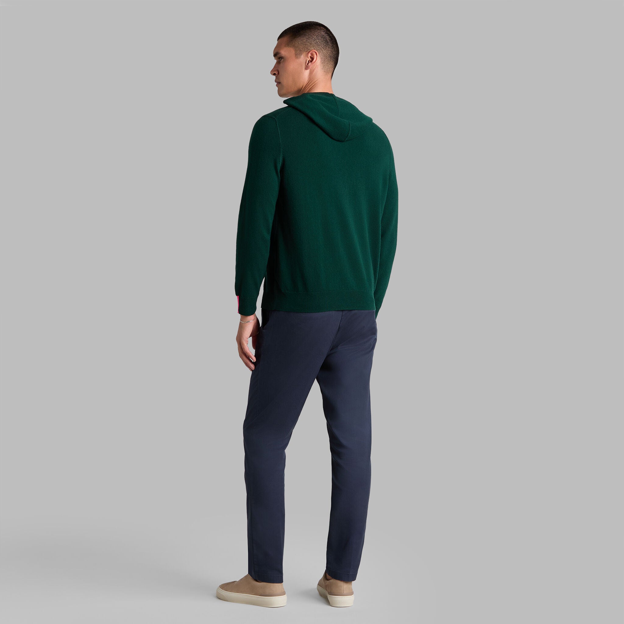 CASHMERE HOODED SWEATER