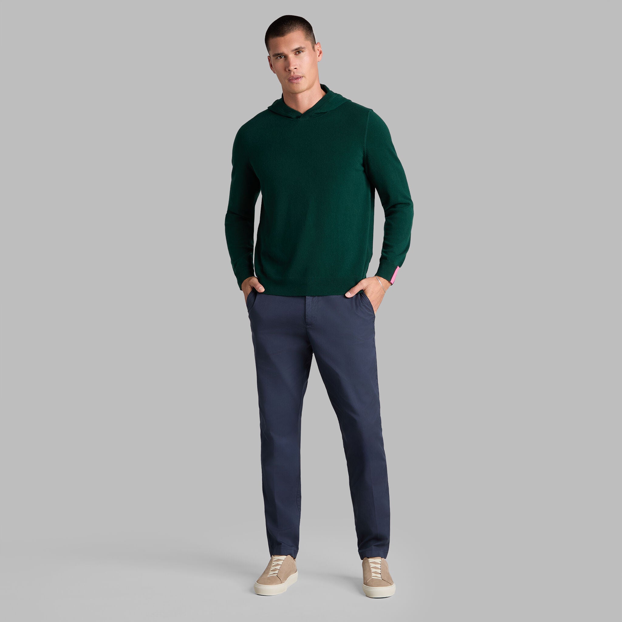 CASHMERE HOODED SWEATER