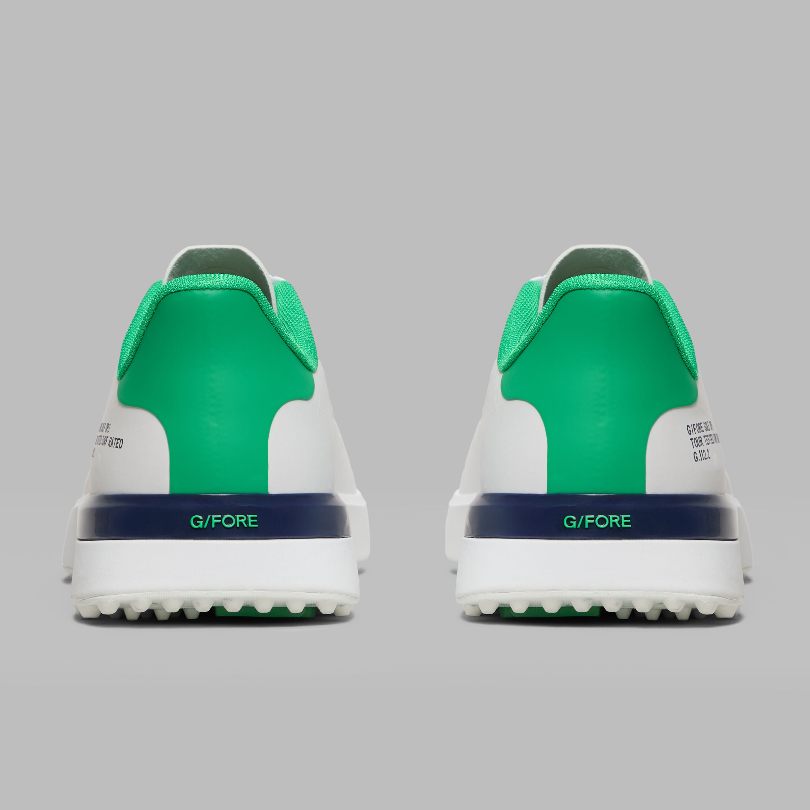G.112 EMBOSSED SKULL & TEES GOLF SHOE