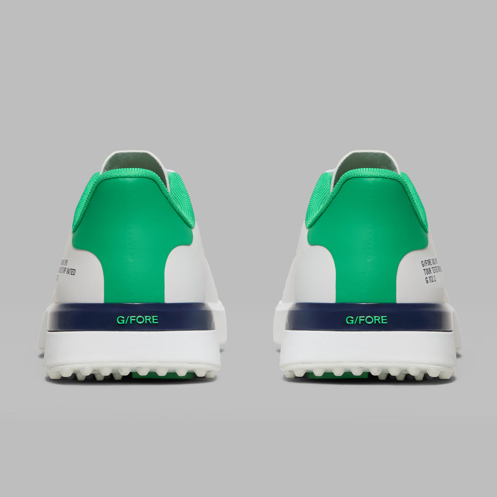 G.112 EMBOSSED SKULL & TEES GOLF SHOE