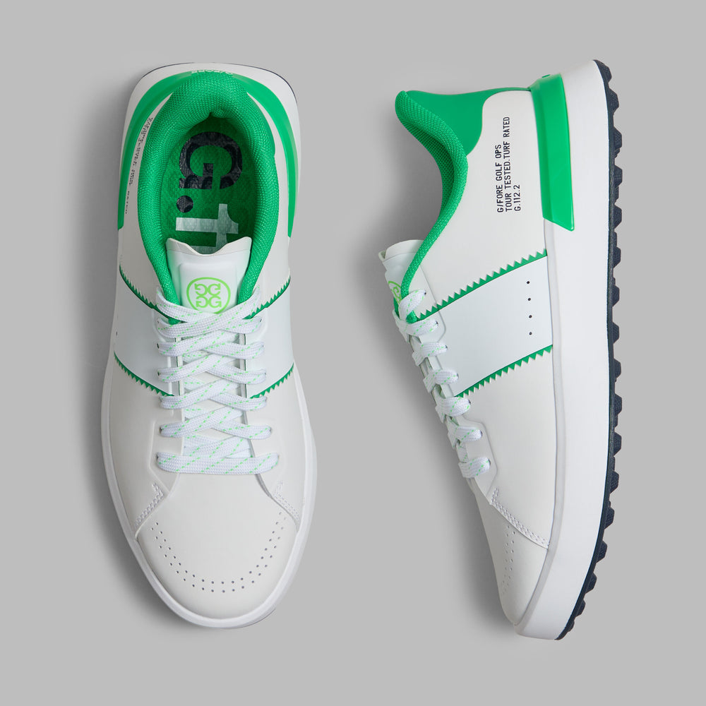 LTD RELEASE G.112 SADDLE STRIPE KILTIE GOLF SHOE