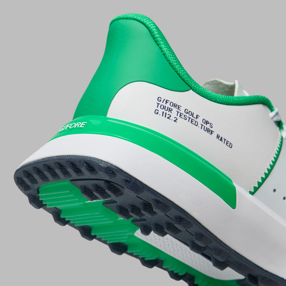 LTD RELEASE G.112 SADDLE STRIPE KILTIE GOLF SHOE