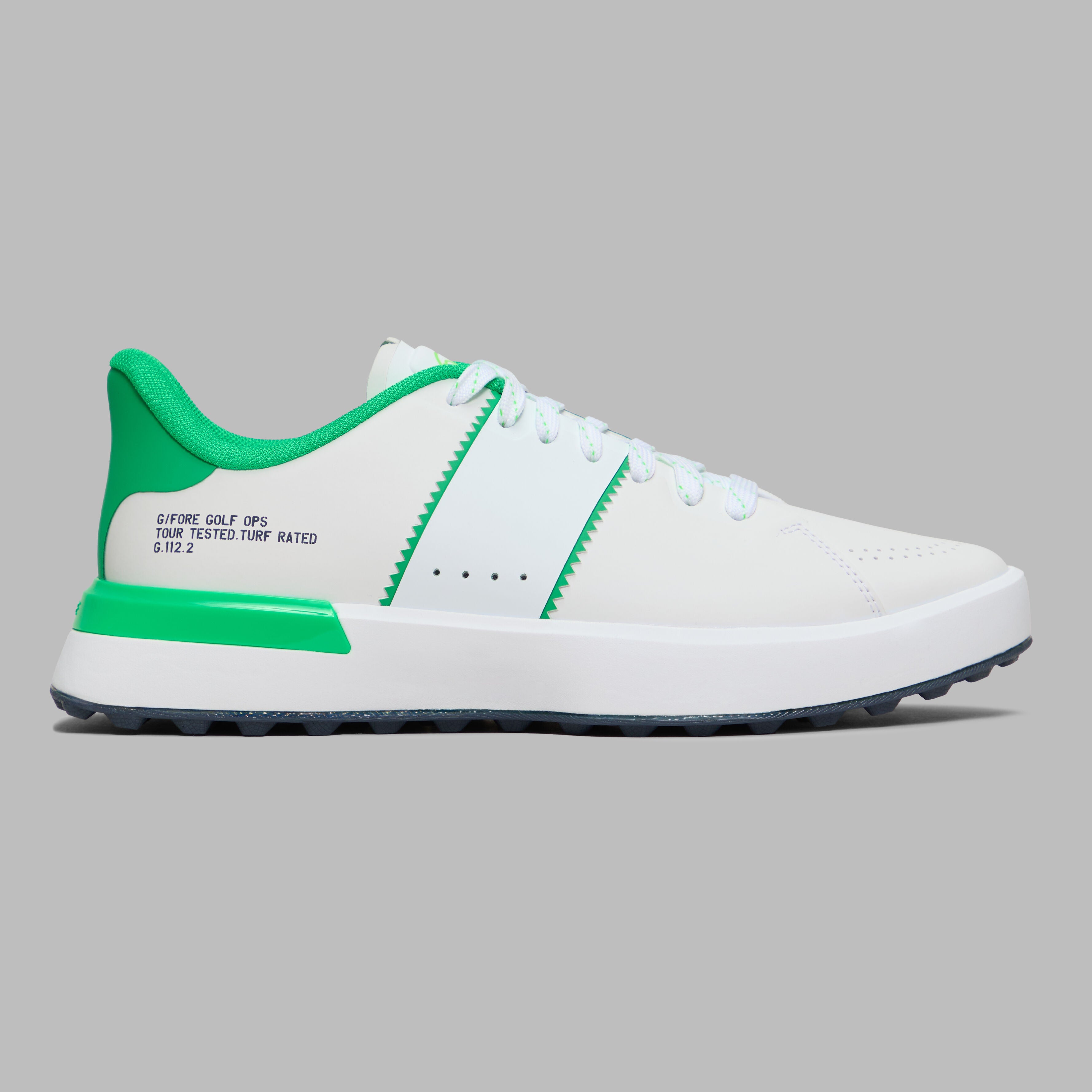 LTD RELEASE G.112 SADDLE STRIPE KILTIE GOLF SHOE