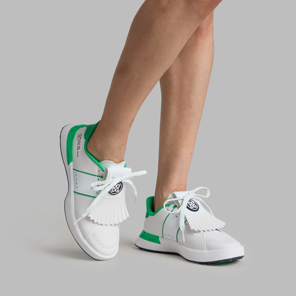 LTD RELEASE G.112 SADDLE STRIPE KILTIE GOLF SHOE
