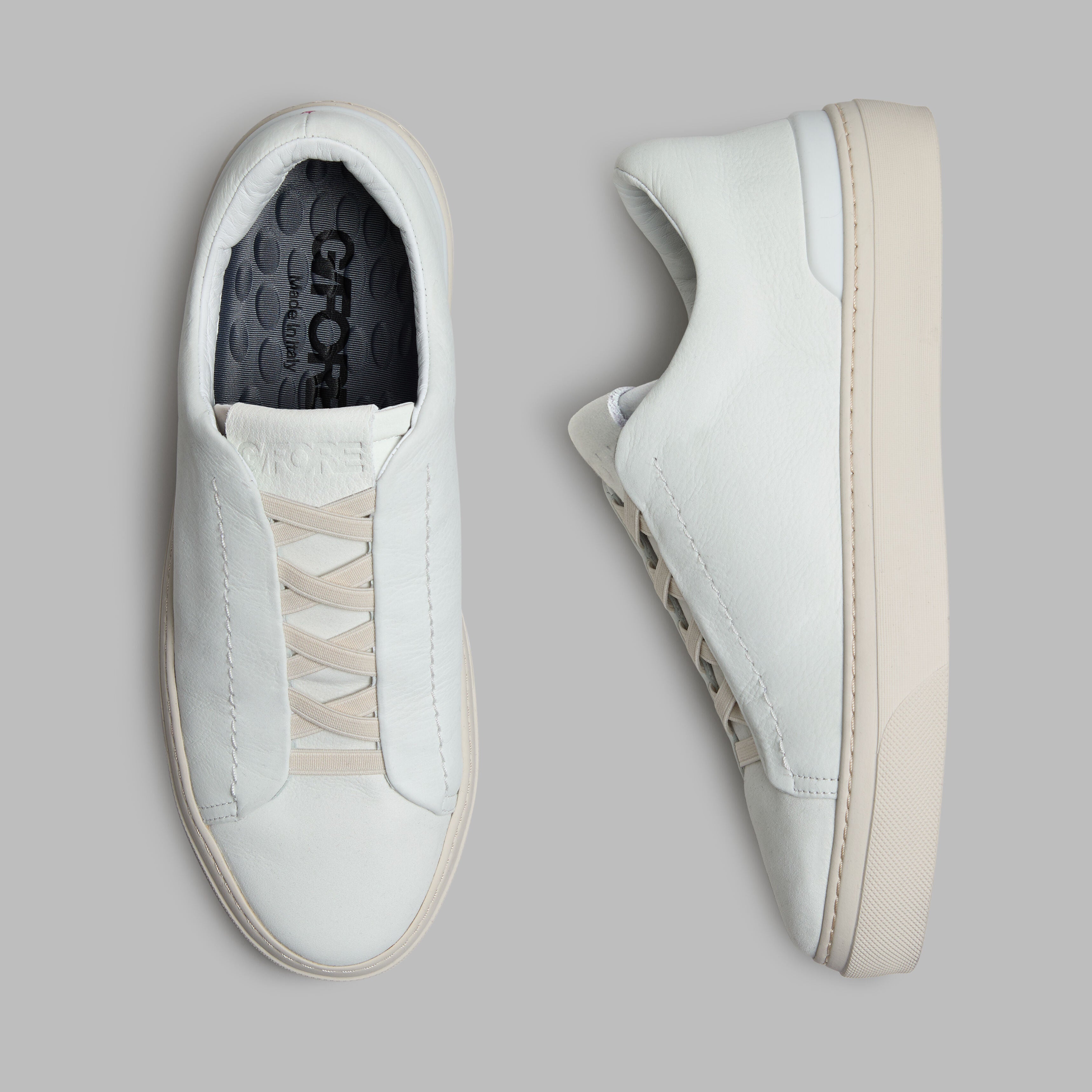 ENDEAVOUR SLIP ON LEATHER SNEAKER