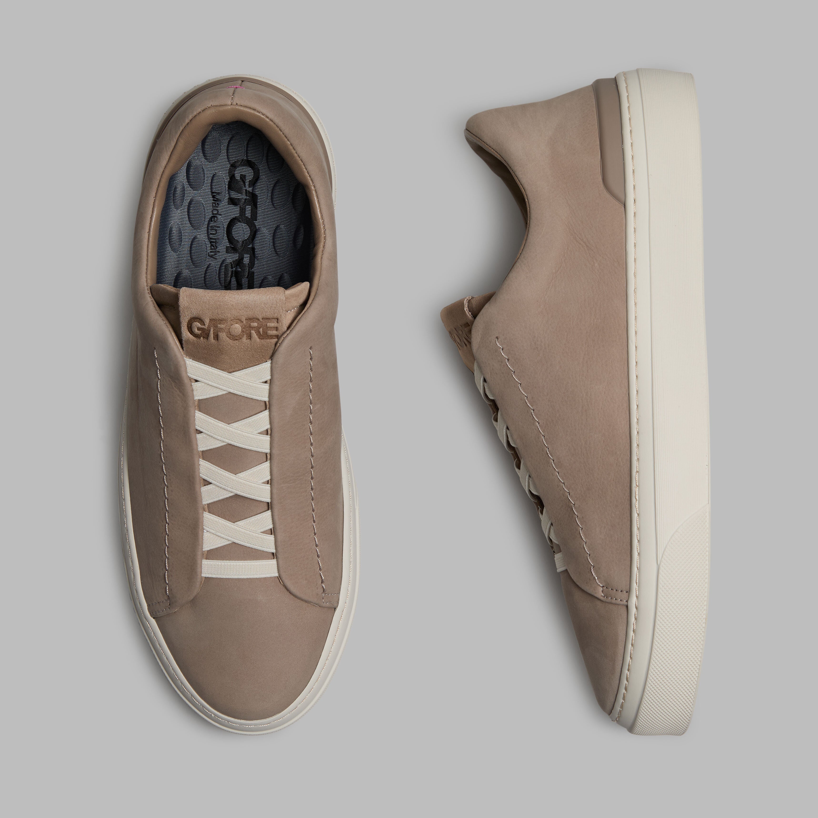 ENDEAVOUR SLIP ON LEATHER SNEAKER
