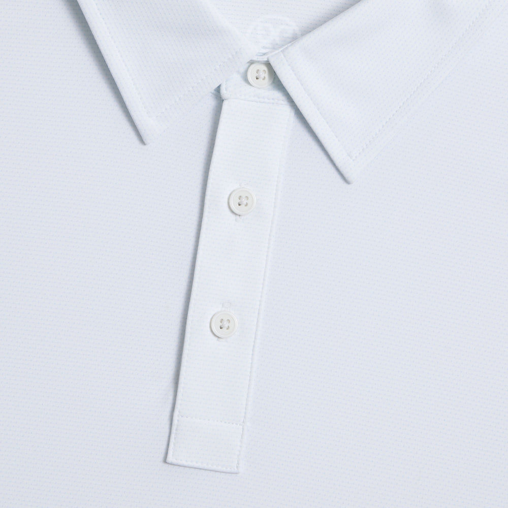 FINE STRETCH JACQUARD POLO
