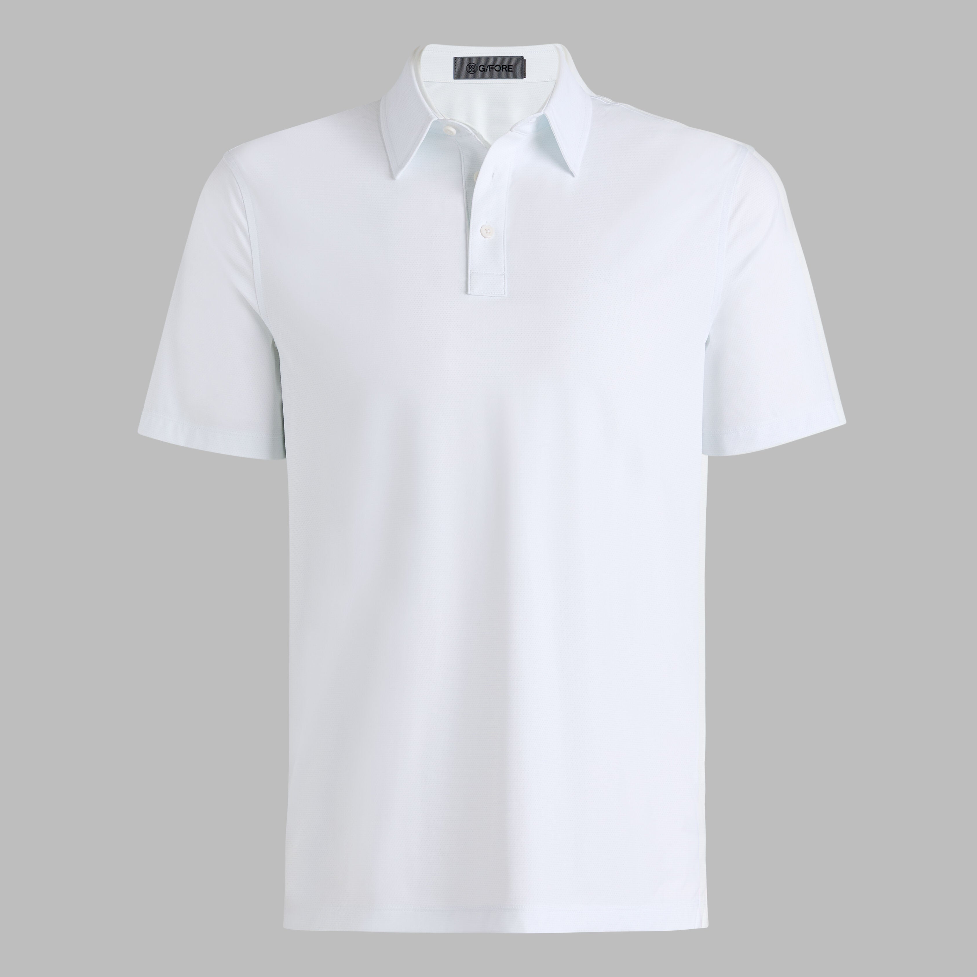 FINE STRETCH JACQUARD POLO