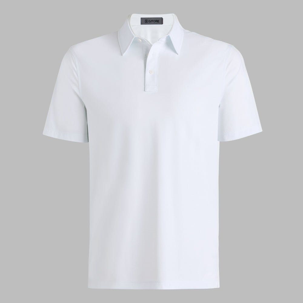 FINE STRETCH JACQUARD POLO